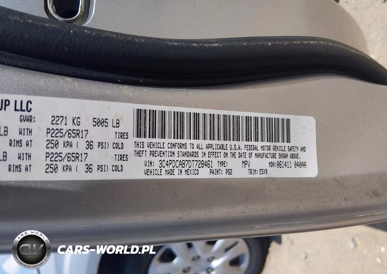 2013 Dodge Journey American Value Pkg VIN:3C4PDCAB7DT728461 - 9