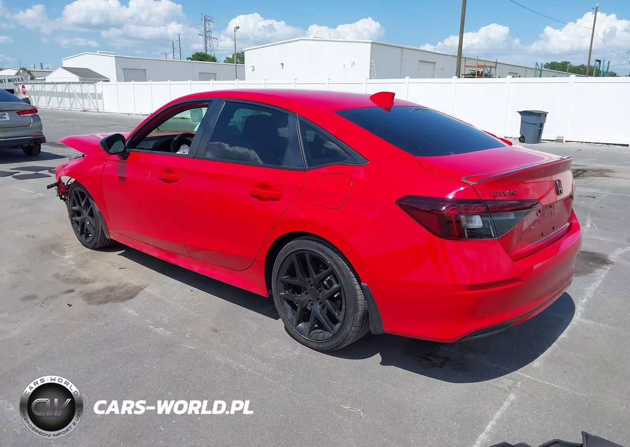 2026 Honda Civic Sport VIN:2HGFE2F51TH537309 - 3