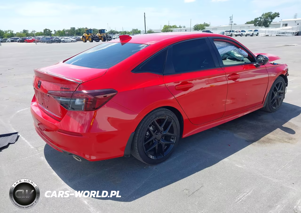 2026 Honda Civic Sport VIN:2HGFE2F51TH537309 - 4