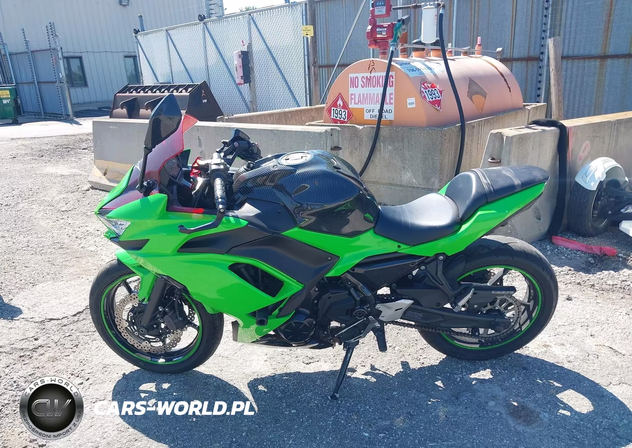 2025 Kawasaki Ex650 P VIN:ML5EXEP17SDAE4921 - 13