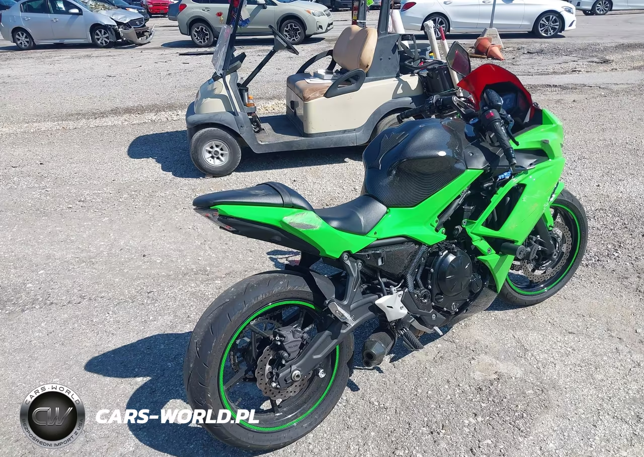 2025 Kawasaki Ex650 P VIN:ML5EXEP17SDAE4921 - 4