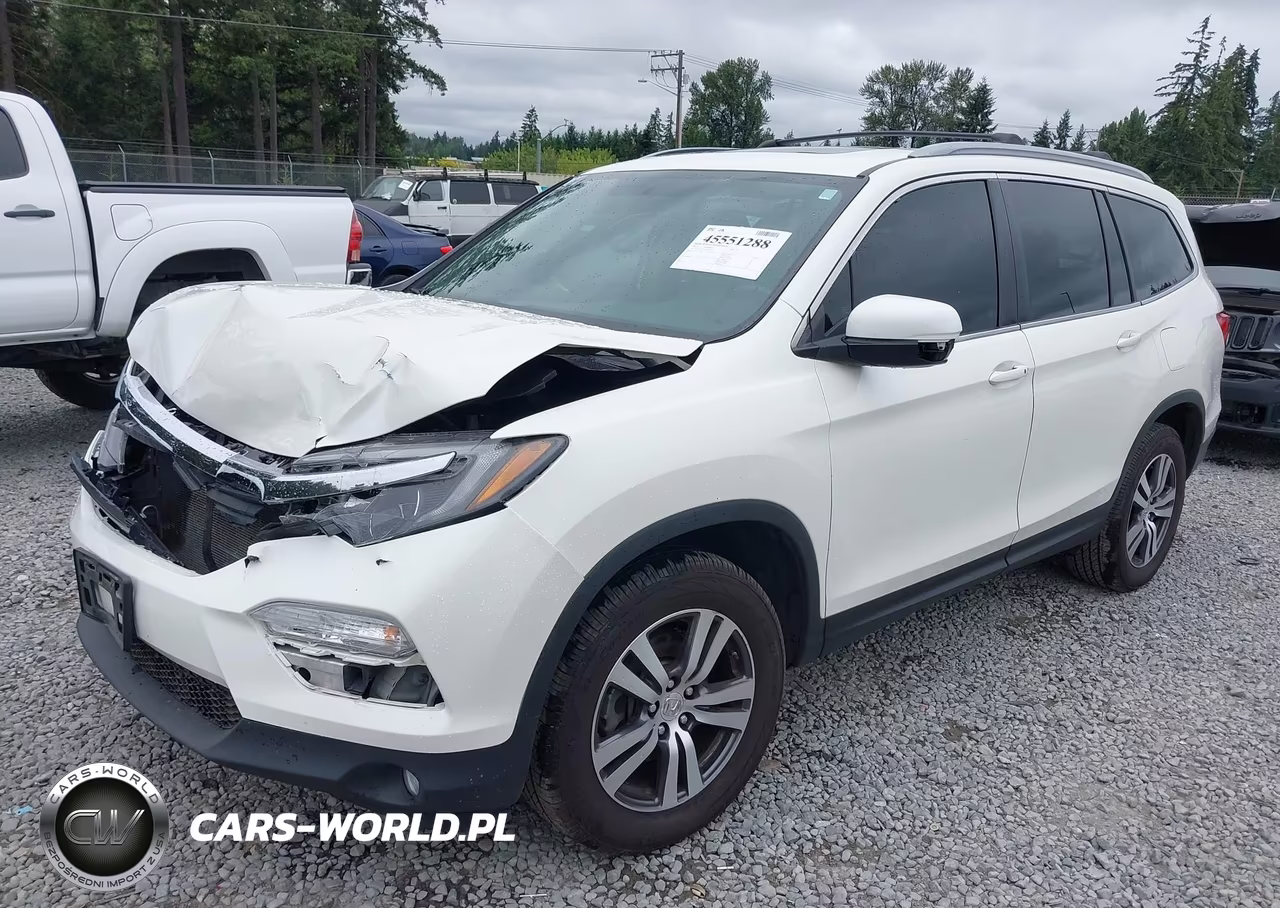 2016 Honda Pilot Ex-L VIN:5FNYF6H75GB106736 - 2