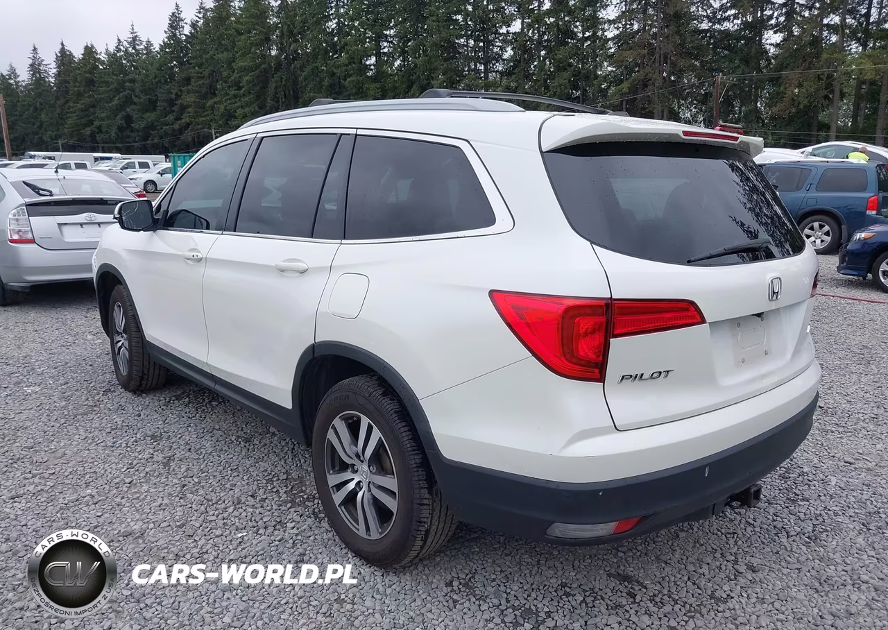 2016 Honda Pilot Ex-L VIN:5FNYF6H75GB106736 - 3