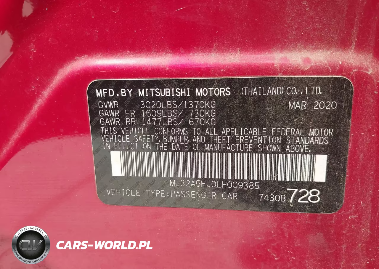 2020 Mitsubishi Mirage Gt-Le VIN:ML32A5HJ0LH009385 - 9