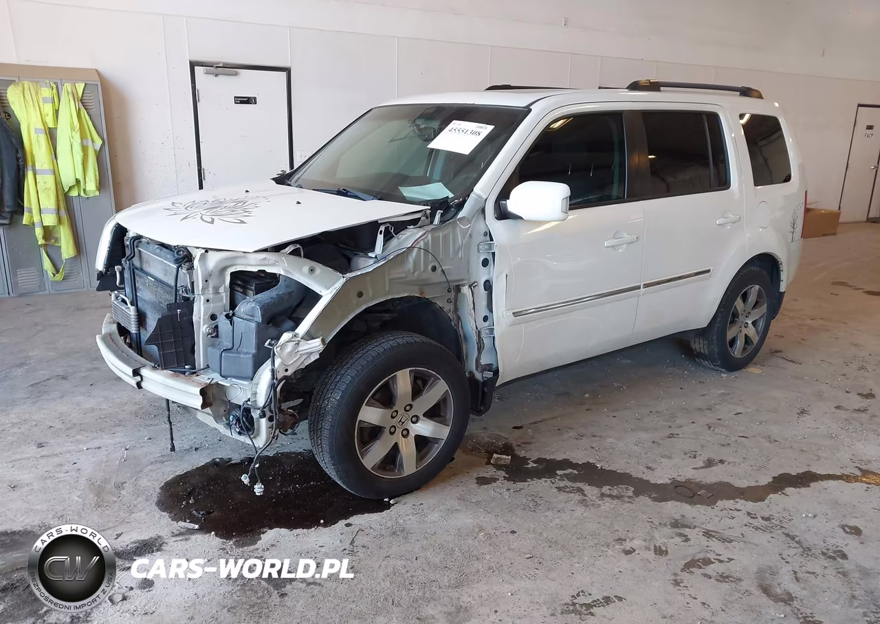 2014 Honda Pilot Touring VIN:5FNYF4H94EB504636 - 2