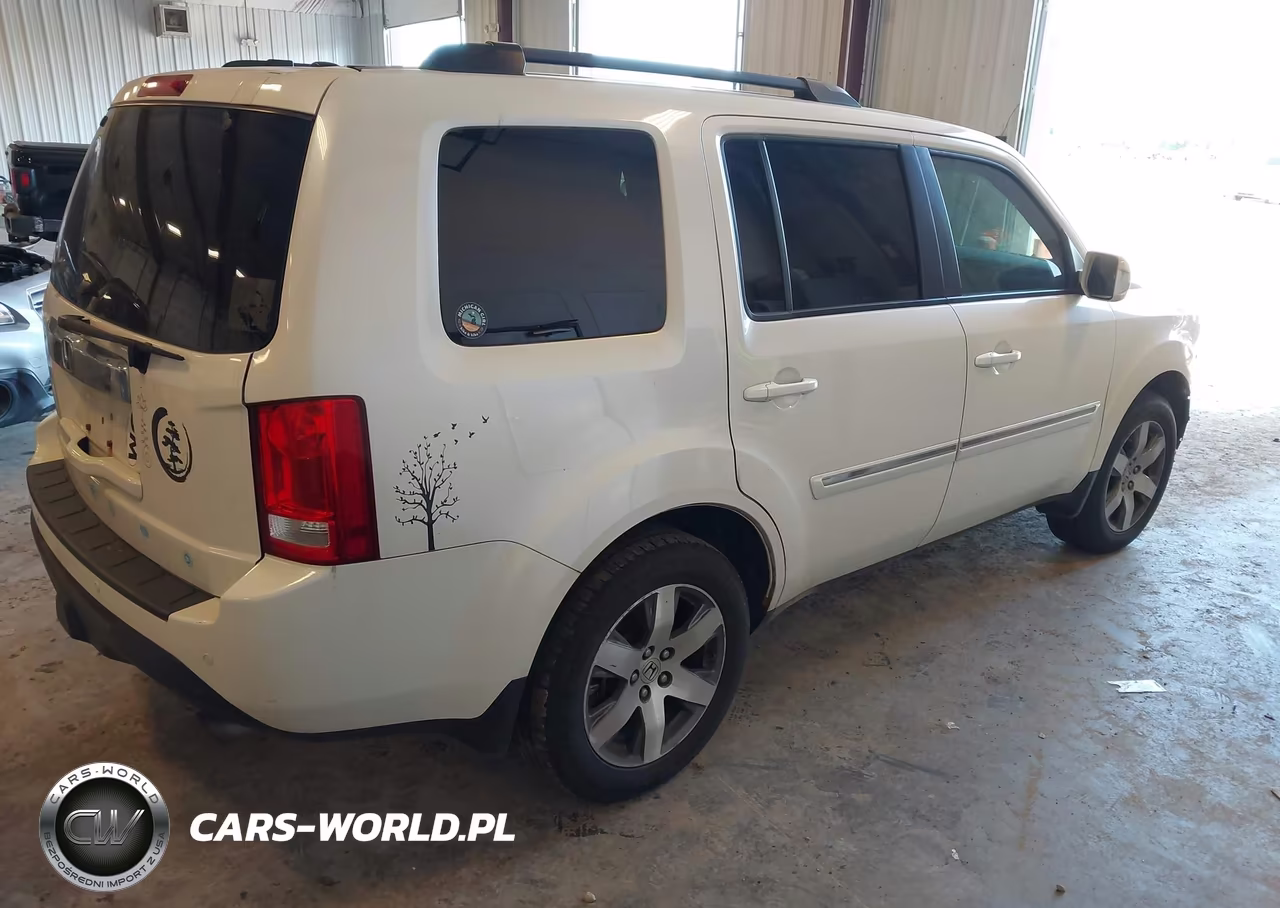 2014 Honda Pilot Touring VIN:5FNYF4H94EB504636 - 4