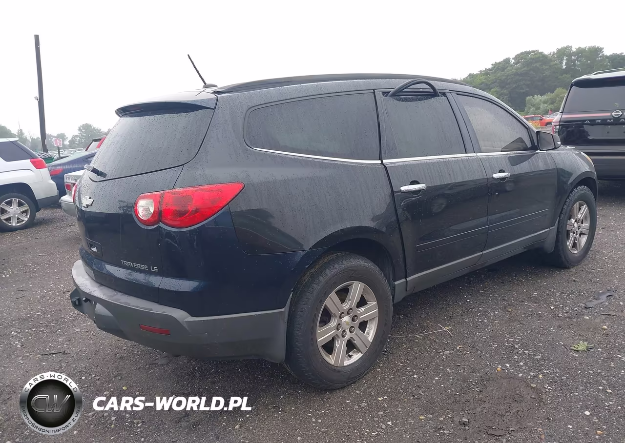 2011 Chevrolet Traverse Lt W-1Lt VIN:1GNKRGED1BJ387634 - 4