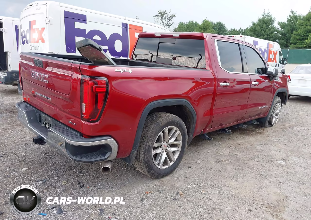 2020 GMC Sierra 1500 4Wd Short Box Slt VIN:3GTU9DED2LG238538 - 4