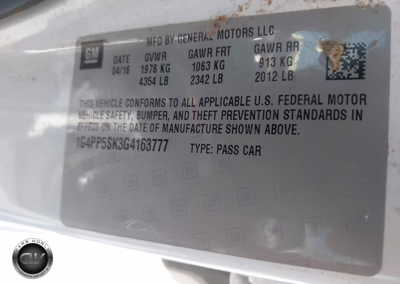 2016 Buick Verano VIN:1G4PP5SK3G4163777 - 9