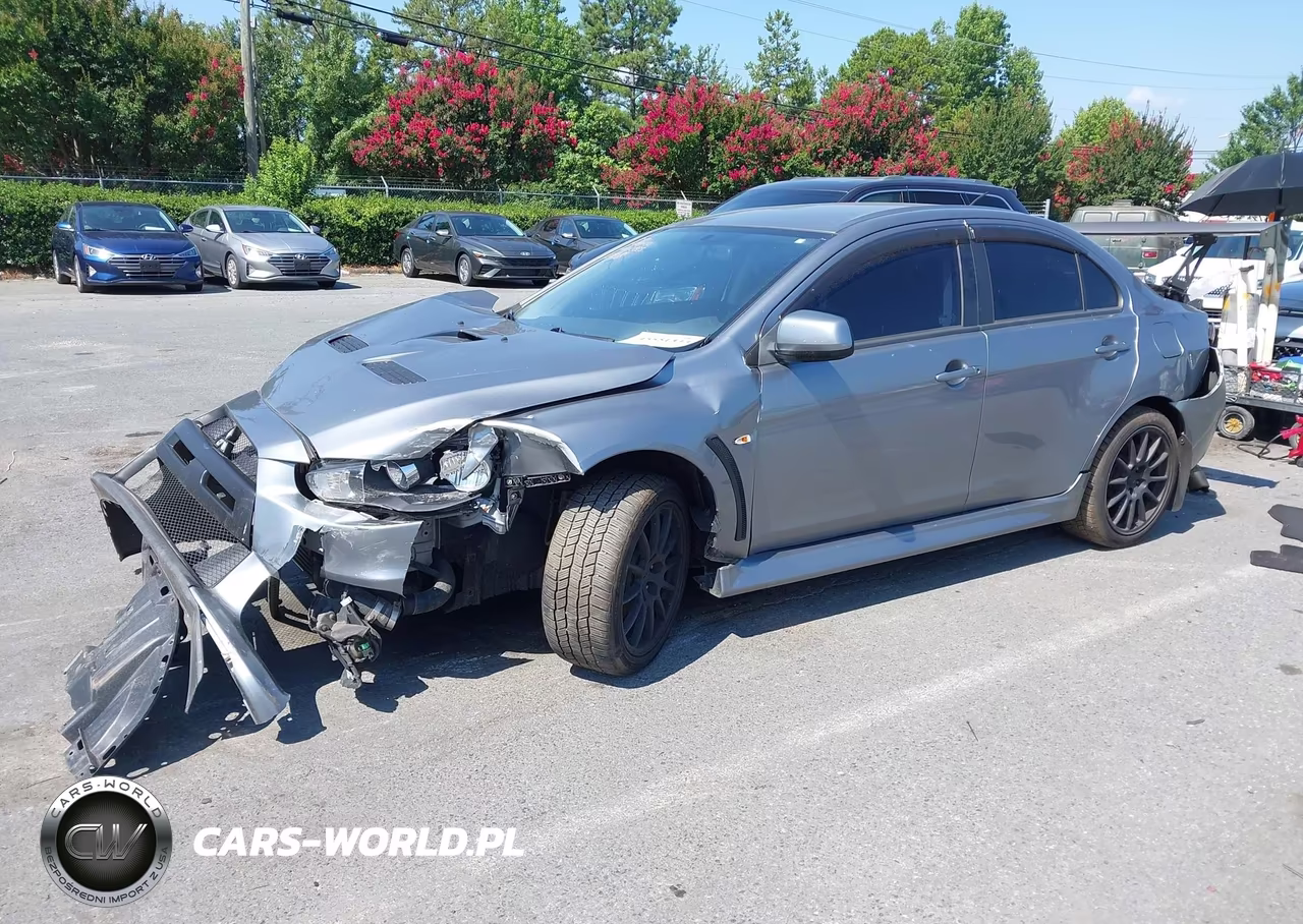 2014 Mitsubishi Lancer Evolution Gsr VIN:JA32W8FV9EU021825 - 2
