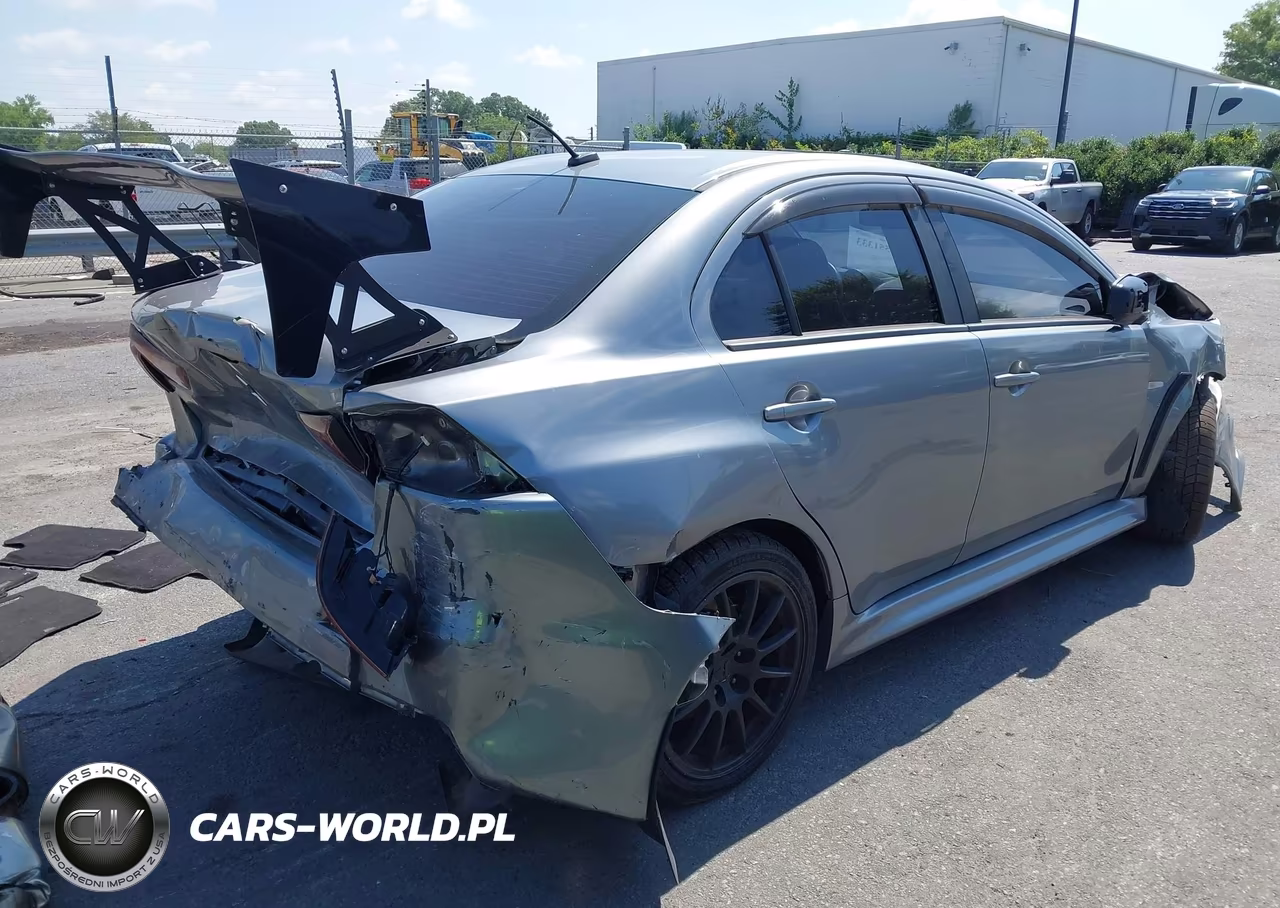 2014 Mitsubishi Lancer Evolution Gsr VIN:JA32W8FV9EU021825 - 4