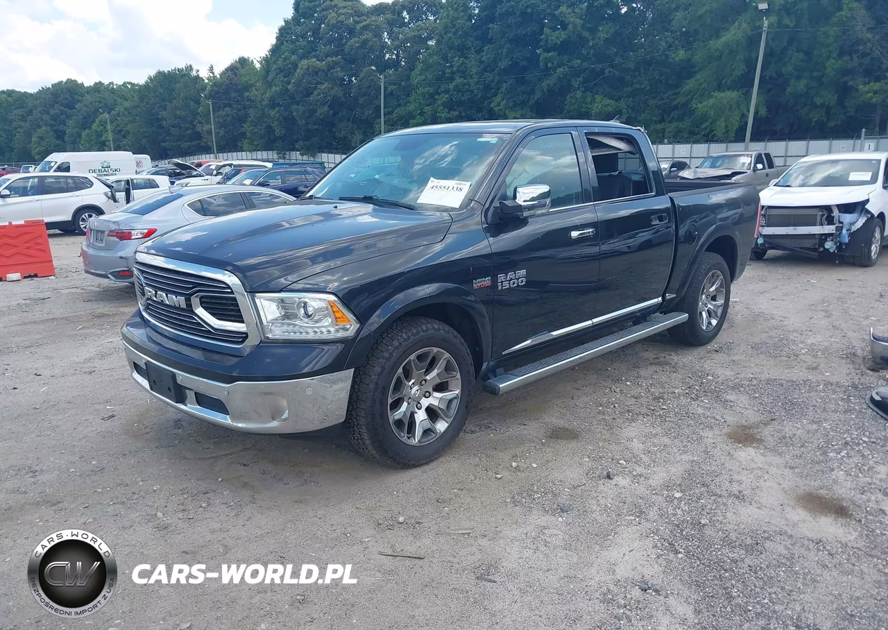 2017 Ram 1500 Limited 4X4 5'7 Box VIN:1C6RR7PT8HS660168 - 2