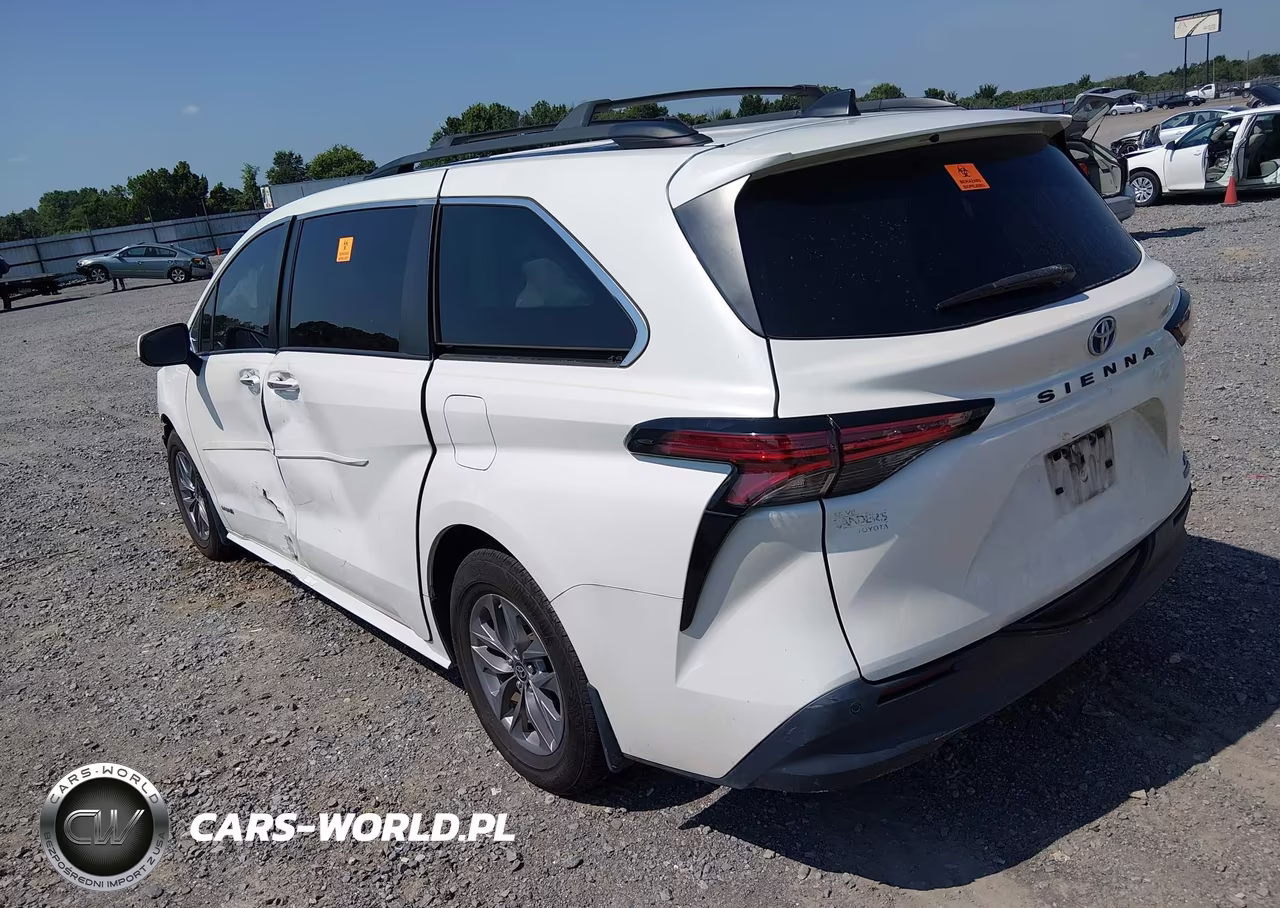 2021 Toyota Sienna Xle VIN:5TDYRKEC7MS048816 - 3