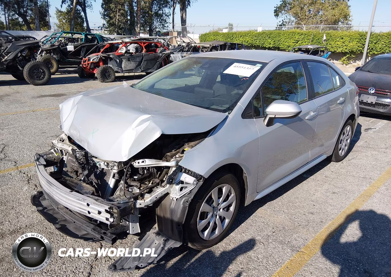 2022 Toyota Corolla Le VIN:5YFEPMAE1NP326048 - 2