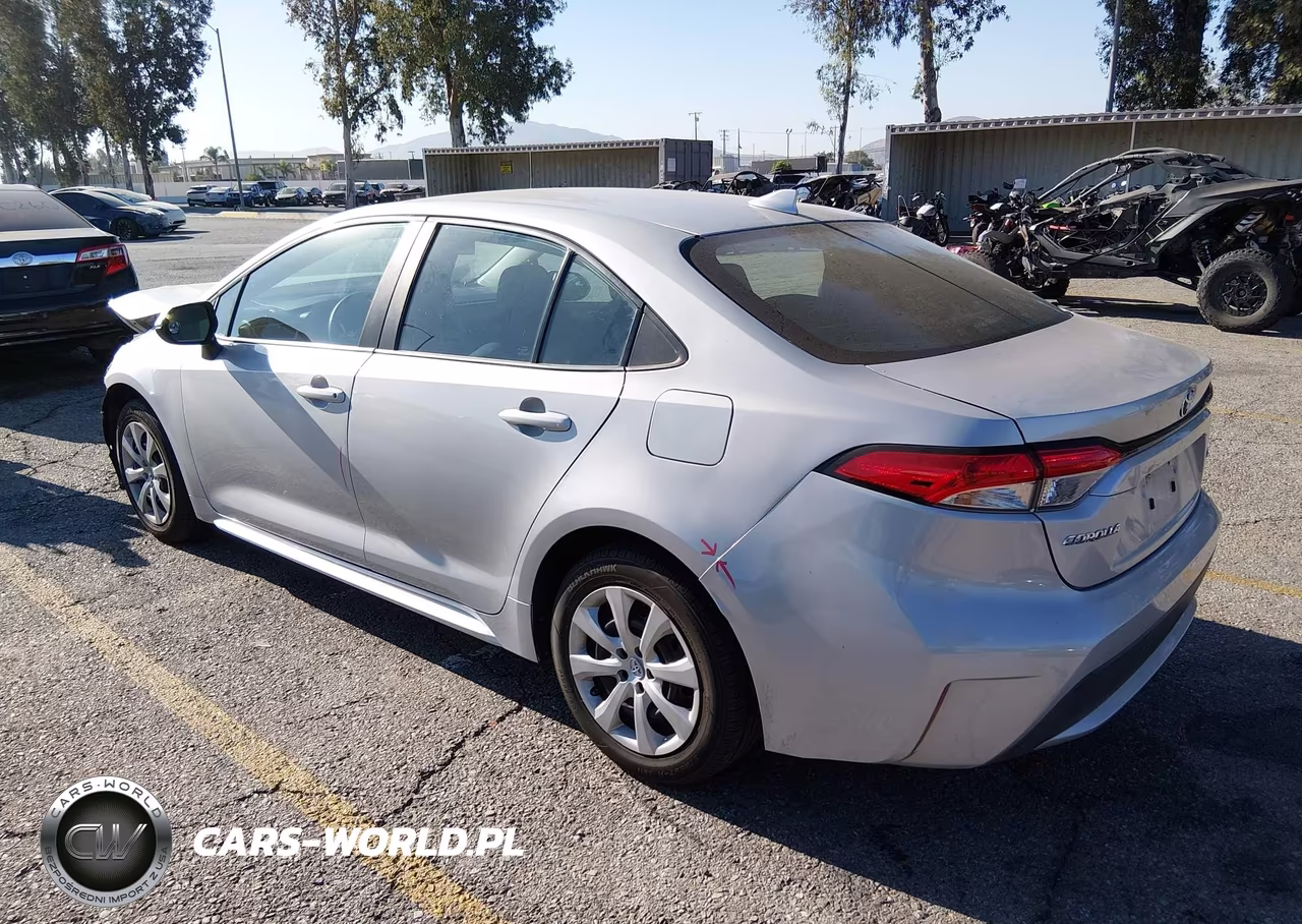 2022 Toyota Corolla Le VIN:5YFEPMAE1NP326048 - 3