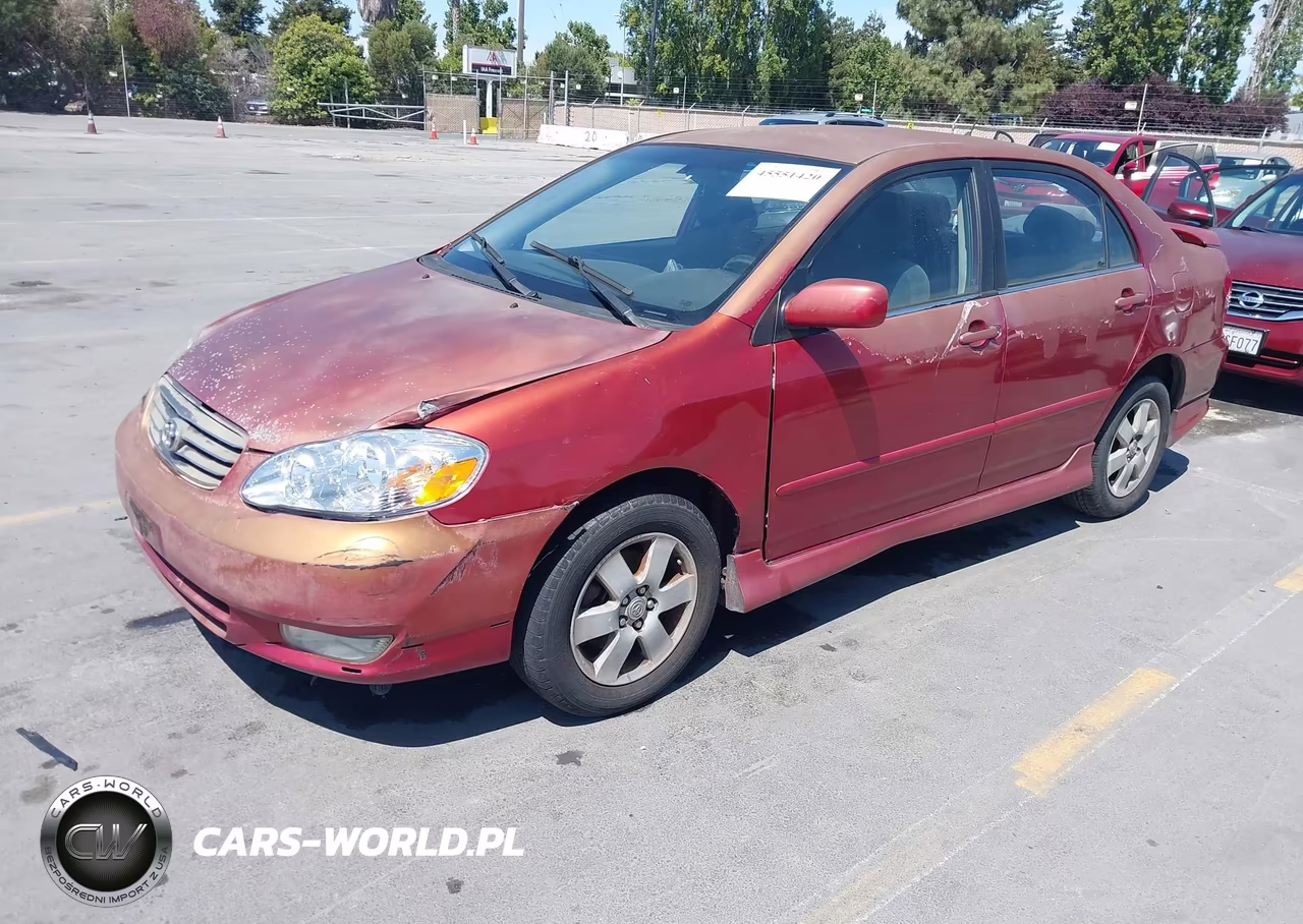 2003 Toyota Corolla S VIN:1NXBR32E33Z095963 - 2