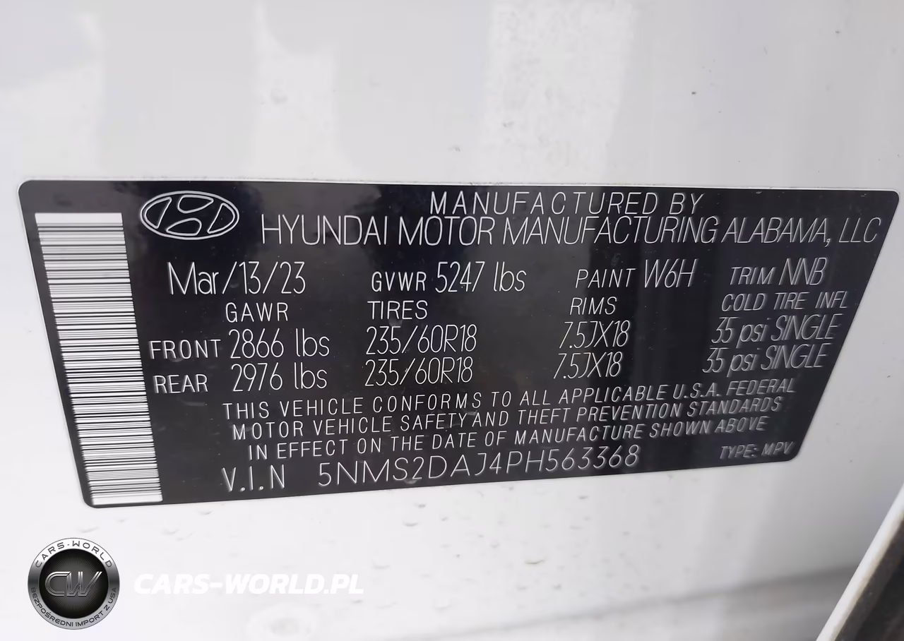 2023 Hyundai Santa Fe Sel VIN:5NMS2DAJ4PH563368 - 9