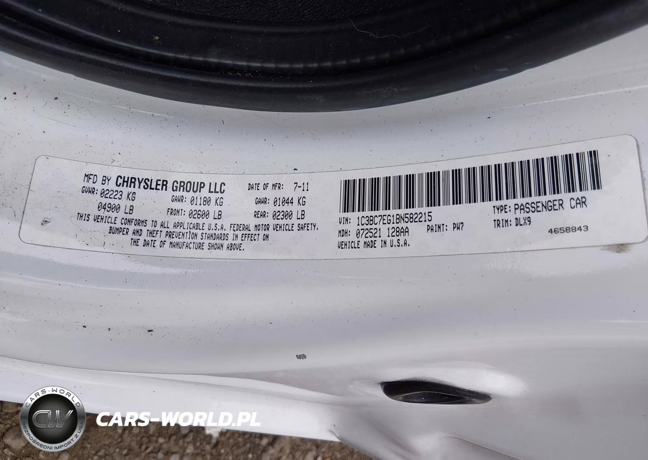 2011 Chrysler 200 Limited VIN:1C3BC7EG1BN582215 - 9
