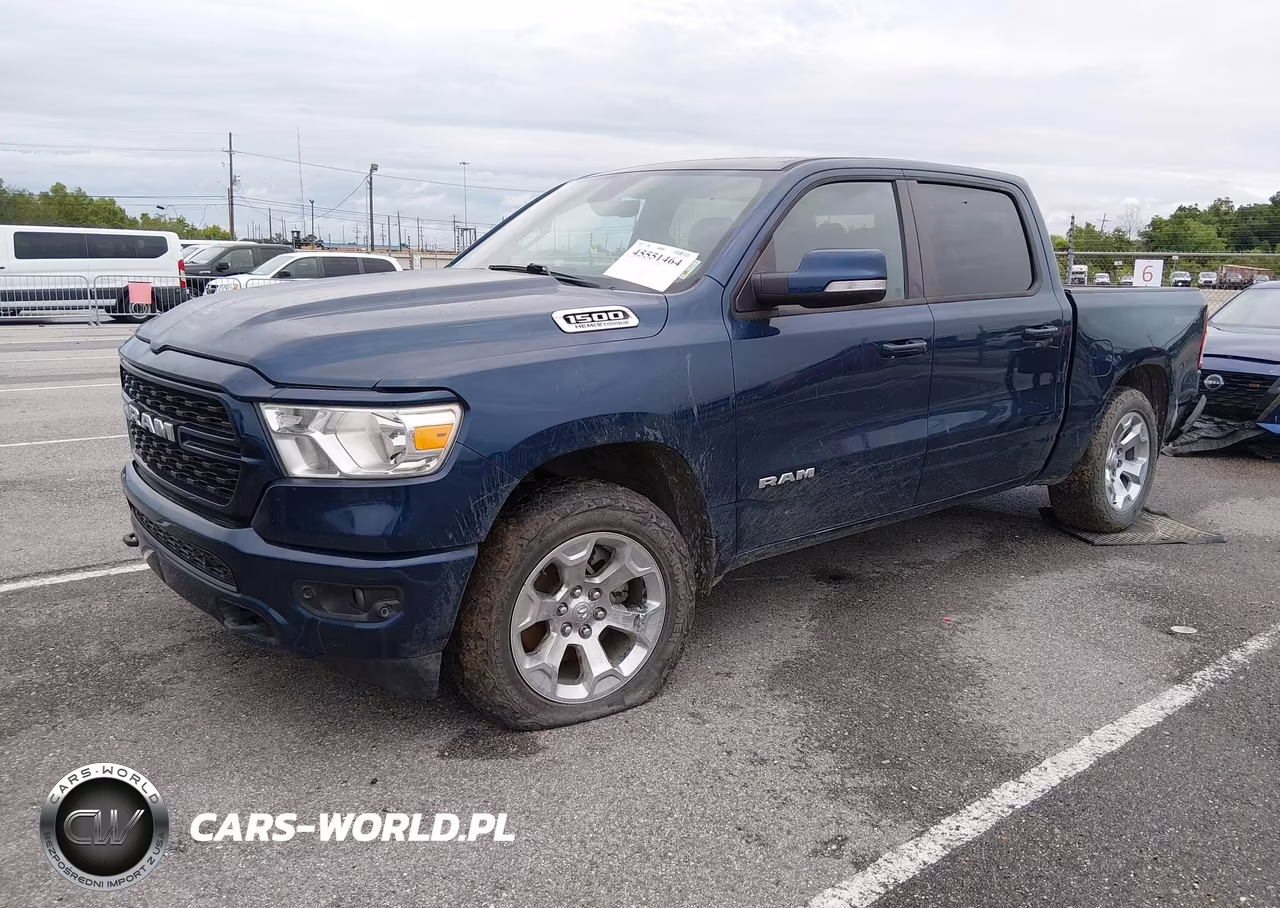 2022 Ram 1500 Big Horn 4X4 5'7 Box VIN:1C6SRFFTXNN380890 - 2