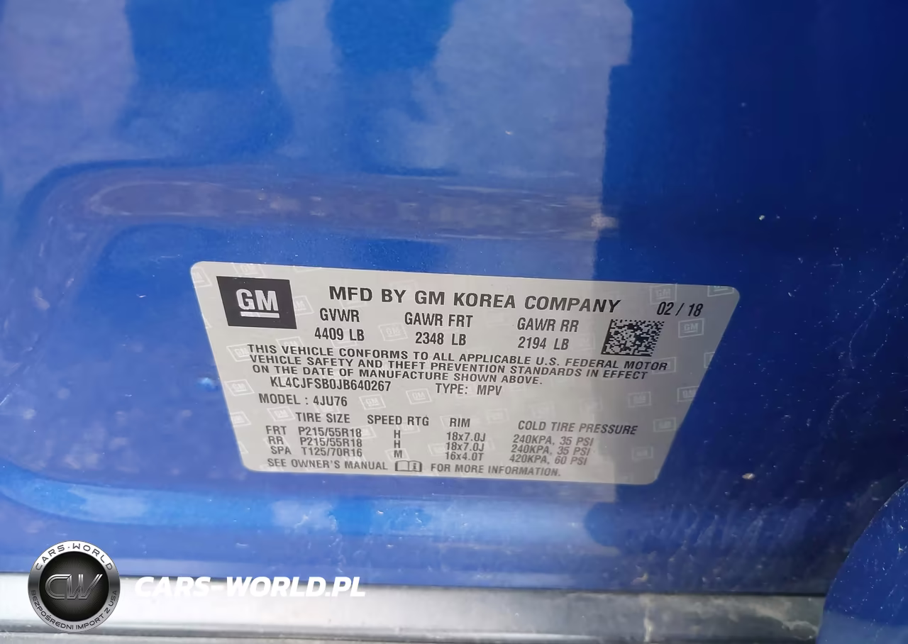 2018 Buick Encore Preferred Ii VIN:KL4CJFSB0JB640267 - 9