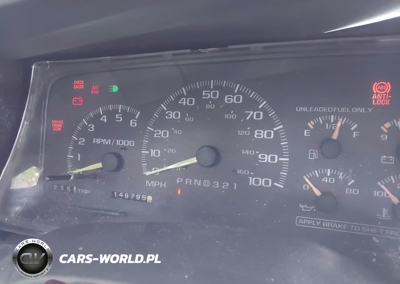 1998 GMC Sierra 1500 Sl Wideside VIN:2GTEC19M5W1555483 - 7