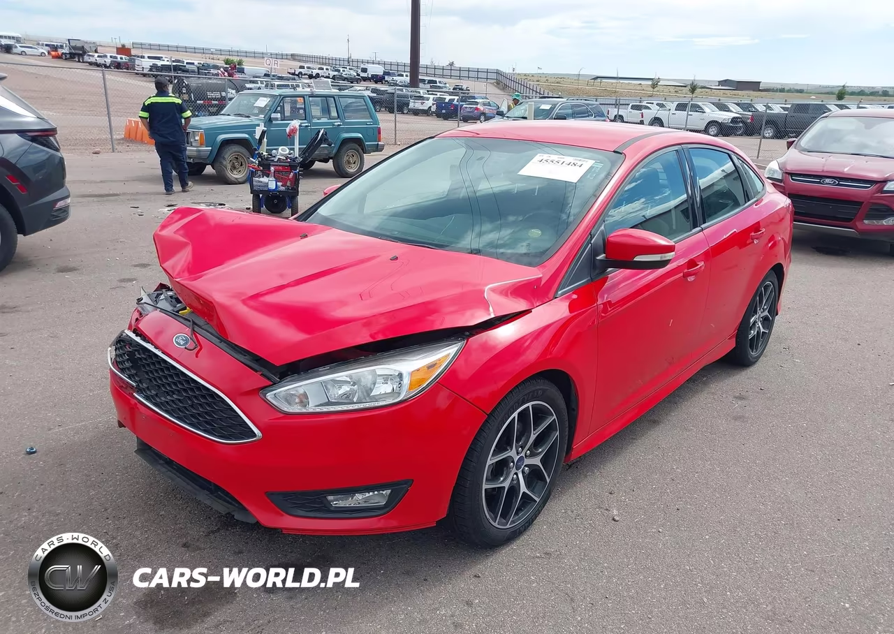 2016 Ford Focus Se VIN:1FADP3F27GL280456 - 2