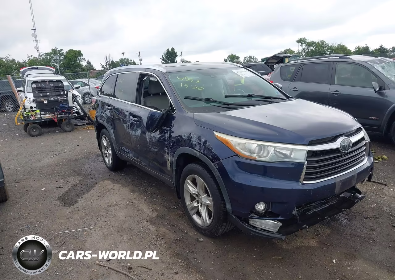2015 Toyota Highlander Limited Platinum V6 – zdjęcie 1 z 10