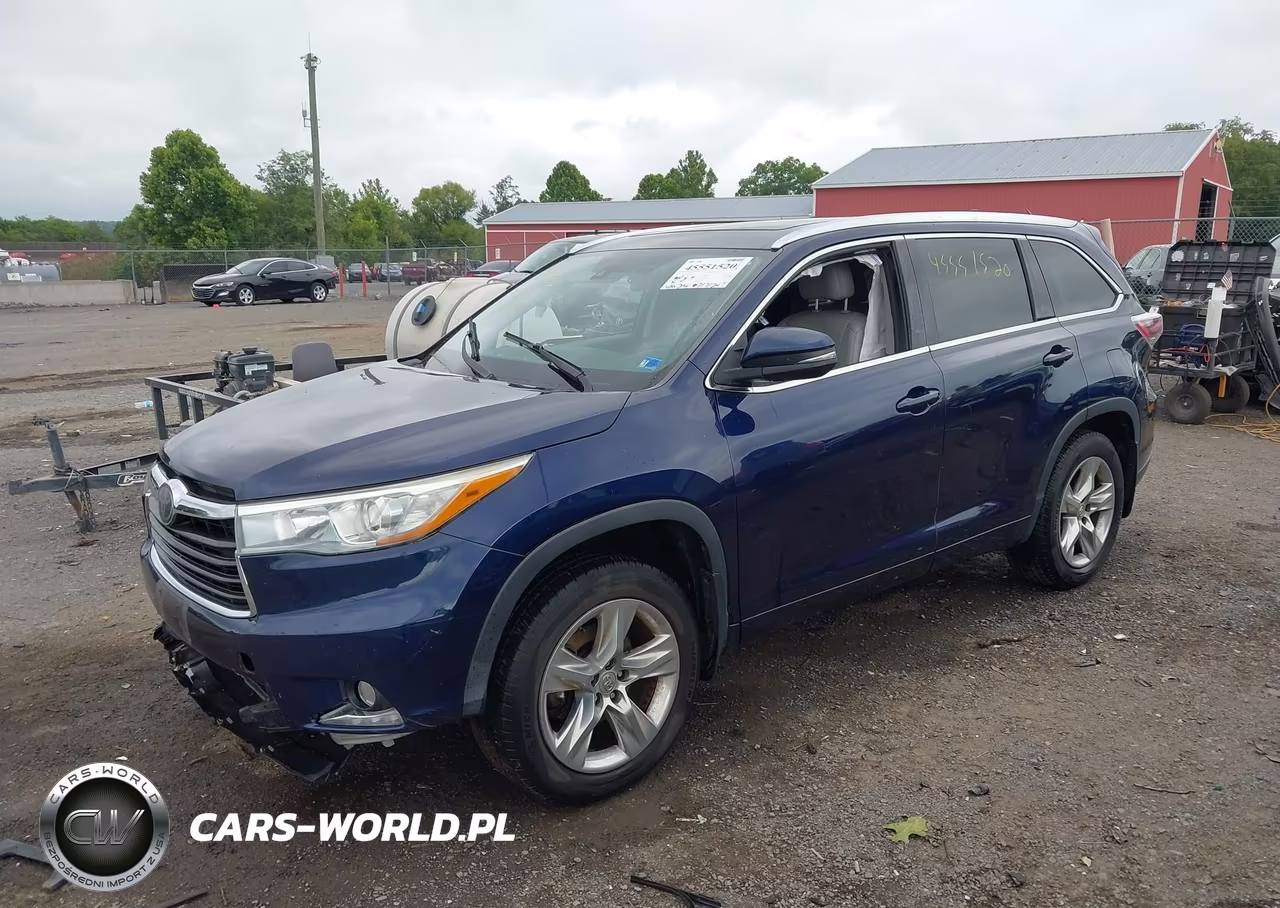 2015 Toyota Highlander Limited Platinum V6 VIN:5TDDKRFHXFS185550 - 2