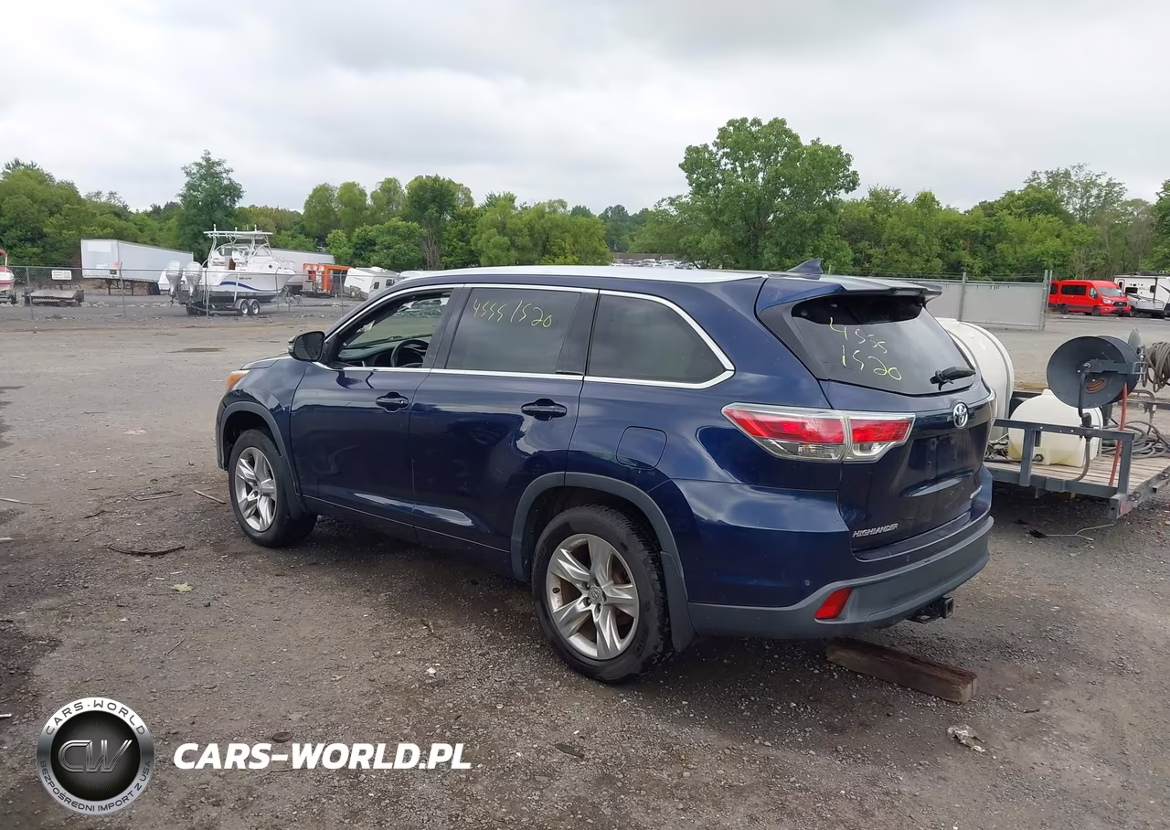 2015 Toyota Highlander Limited Platinum V6 VIN:5TDDKRFHXFS185550 - 3