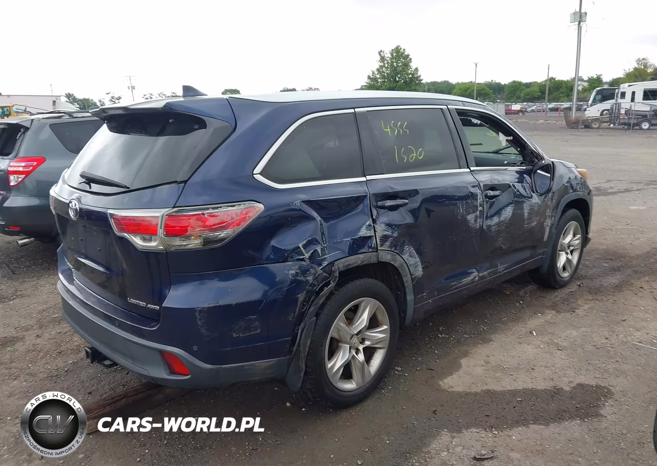 2015 Toyota Highlander Limited Platinum V6 VIN:5TDDKRFHXFS185550 - 4