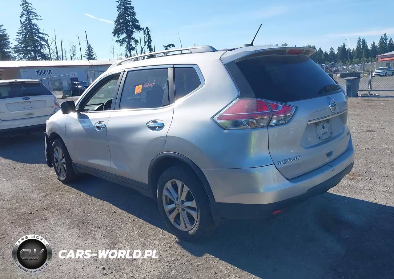 2015 Nissan Rogue Sv VIN:5N1AT2MV3FC836238 - 3