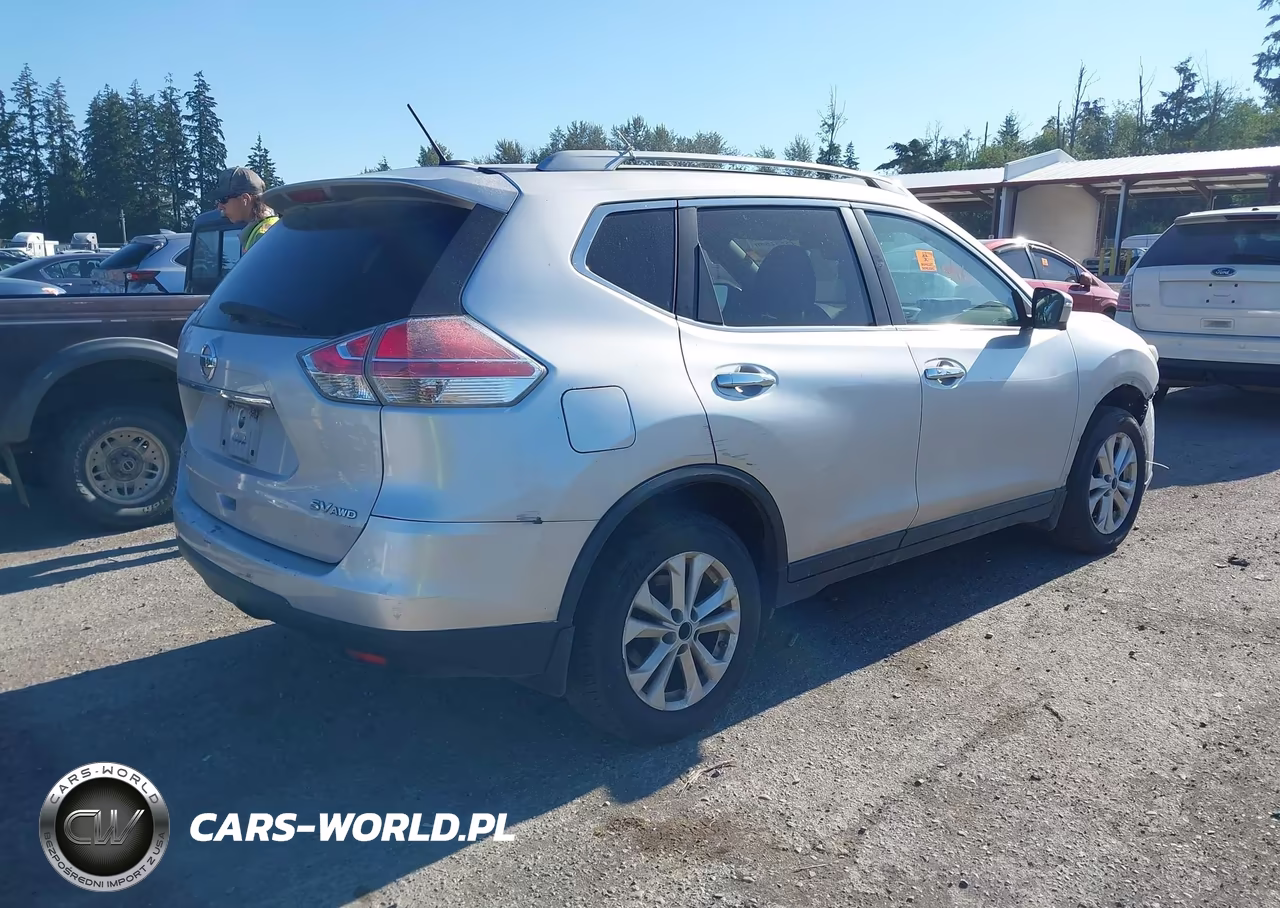 2015 Nissan Rogue Sv VIN:5N1AT2MV3FC836238 - 4