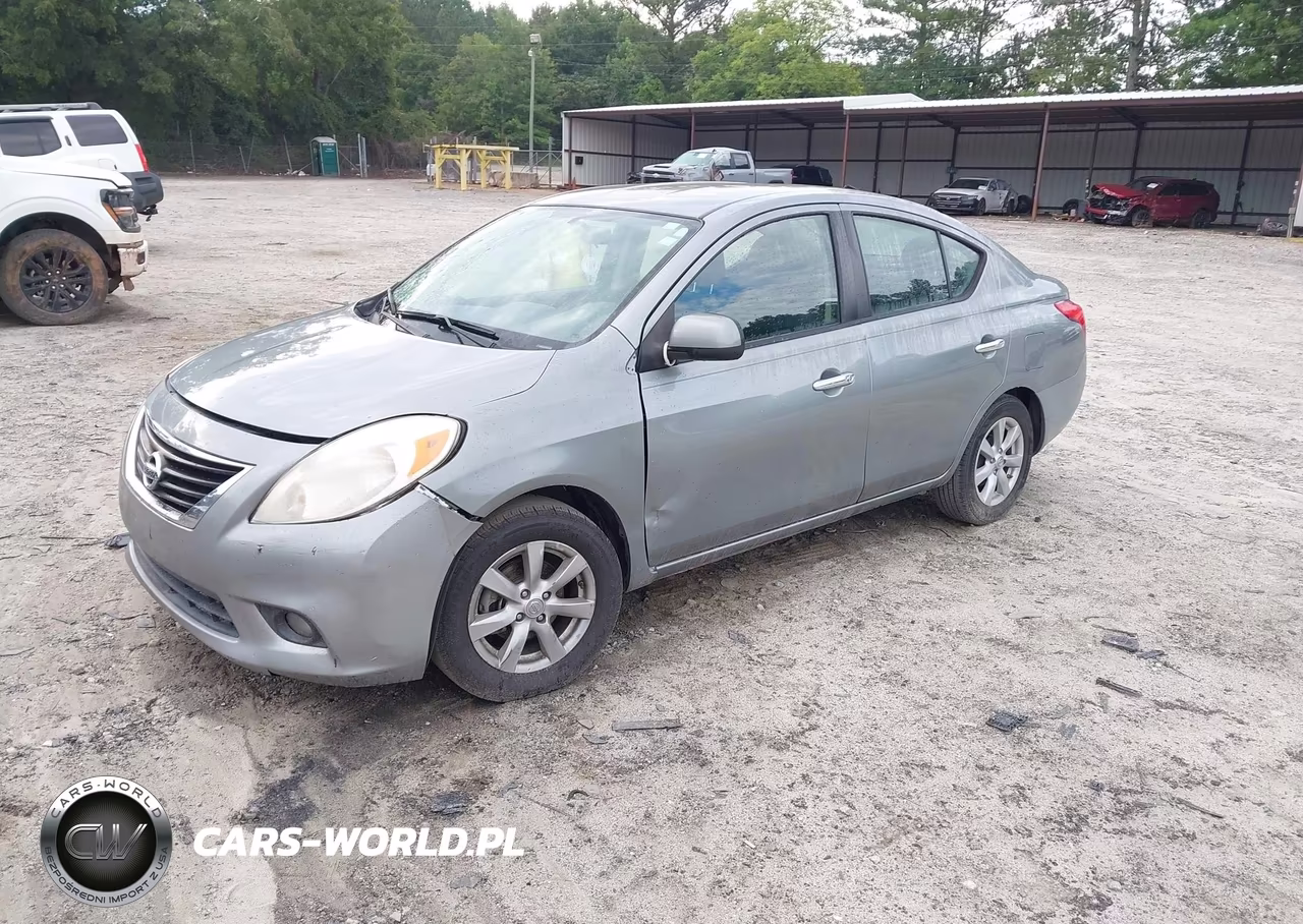 2012 Nissan Versa 1.6 Sl VIN:3N1CN7AP4CL812267 - 2