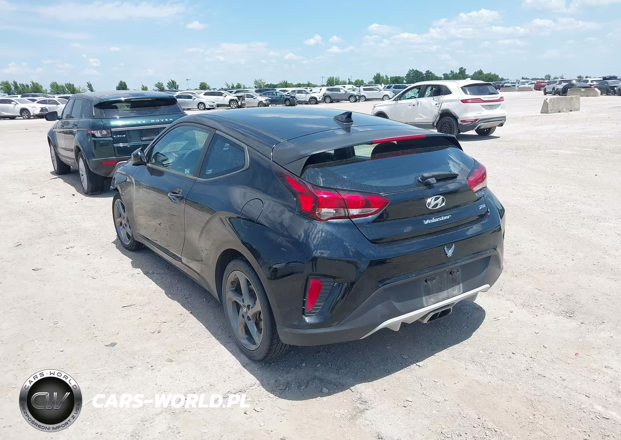 2020 Hyundai Veloster 2.0 VIN:KMHTG6AF3LU022954 - 3