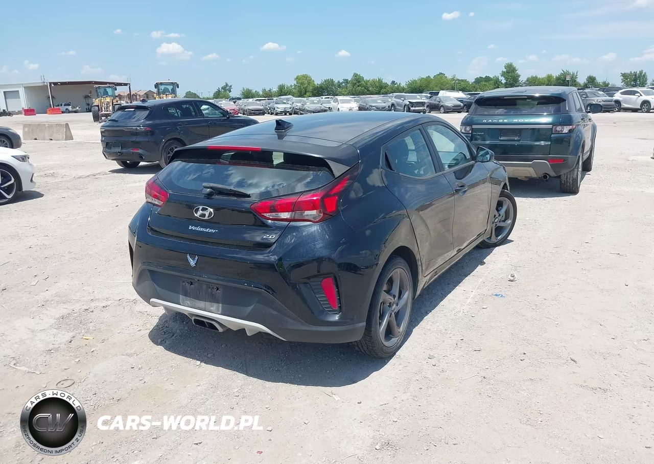 2020 Hyundai Veloster 2.0 VIN:KMHTG6AF3LU022954 - 4