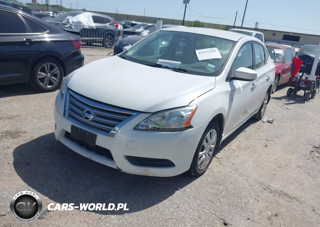 2014 Nissan Sentra Sv VIN:3N1AB7AP1EY289036 - 2