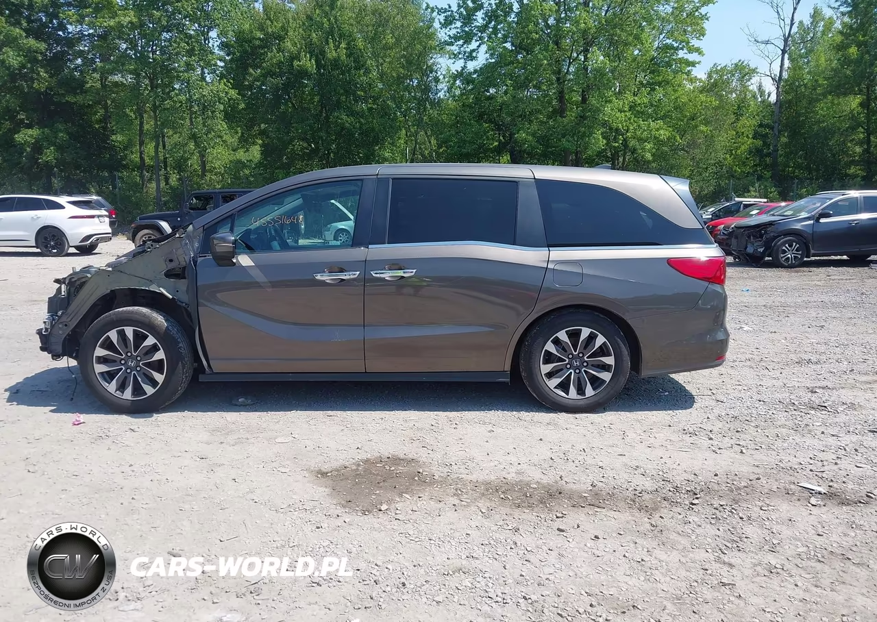 2022 Honda Odyssey Ex-L VIN:5FNRL6H74NB061489 - 14