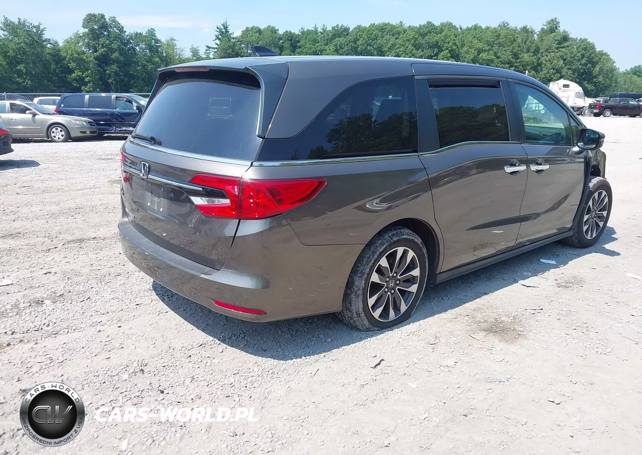 2022 Honda Odyssey Ex-L VIN:5FNRL6H74NB061489 - 4