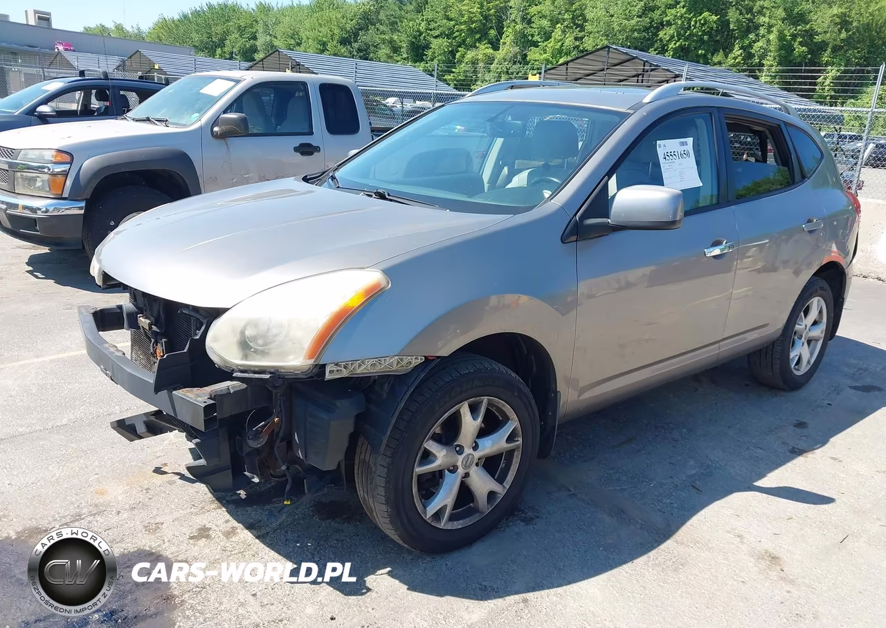 2009 Nissan Rogue Sl VIN:JN8AS58V09W161068 - 2