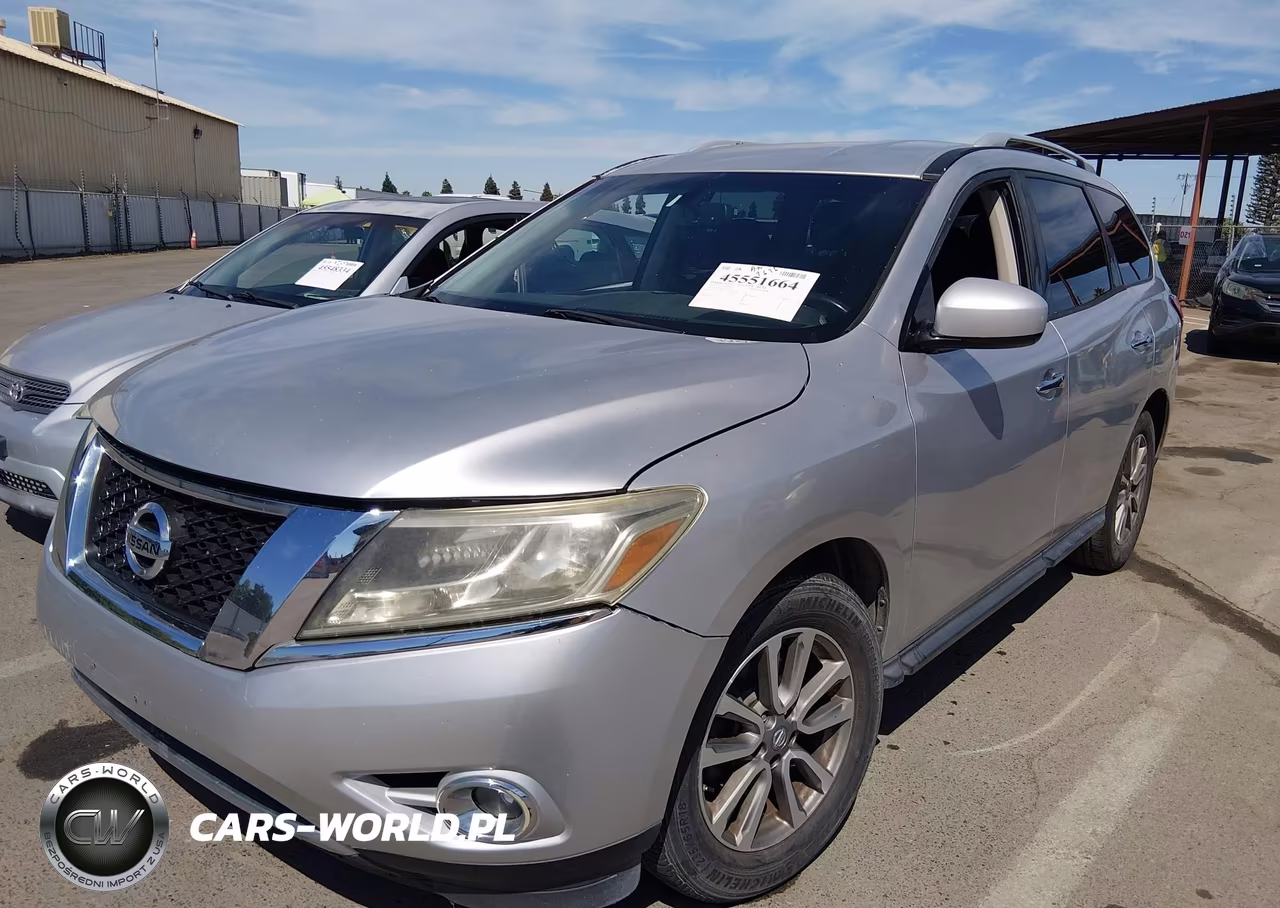 2015 Nissan Pathfinder Platinum-S-Sl-Sv VIN:5N1AR2MN6FC600729 - 2