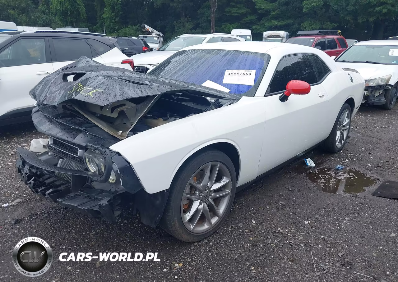 2022 Dodge Challenger Gt Awd VIN:2C3CDZKG8NH192369 - 2