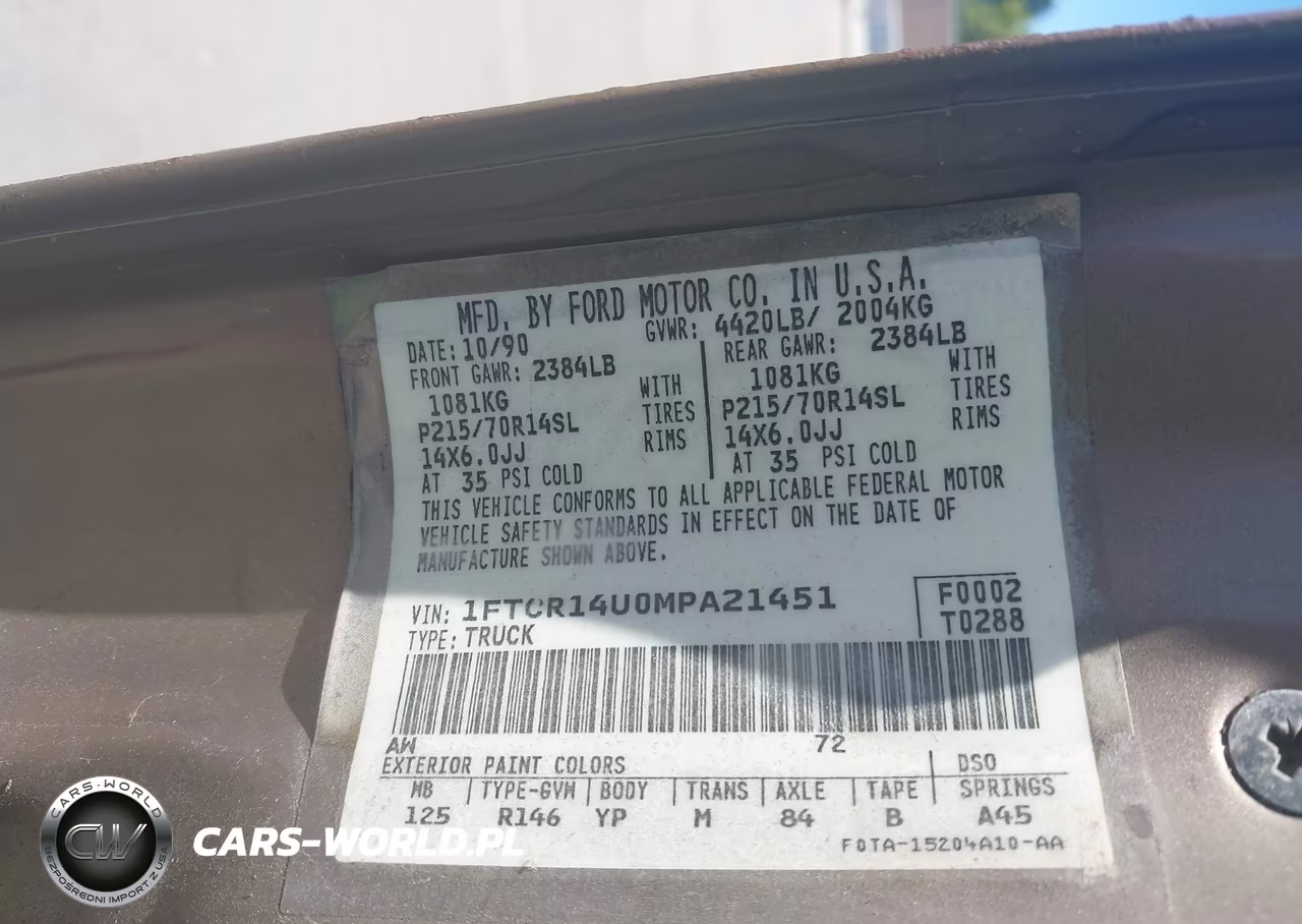 1991 Ford Ranger Super Cab VIN:1FTCR14U0MPA21451 - 9