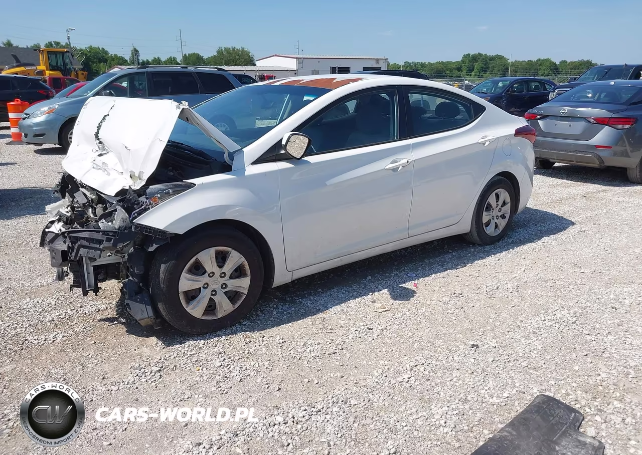 2016 Hyundai Elantra Se VIN:5NPDH4AE8GH692839 - 2