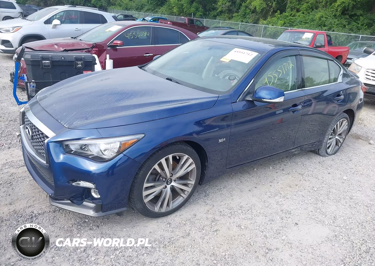 2018 Infiniti Q50 3.0T Sport VIN:JN1EV7AR8JM439456 - 2