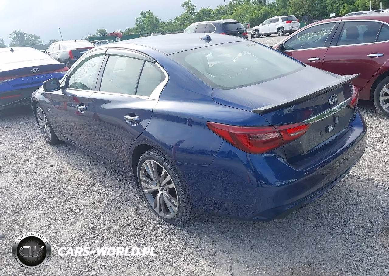 2018 Infiniti Q50 3.0T Sport VIN:JN1EV7AR8JM439456 - 3