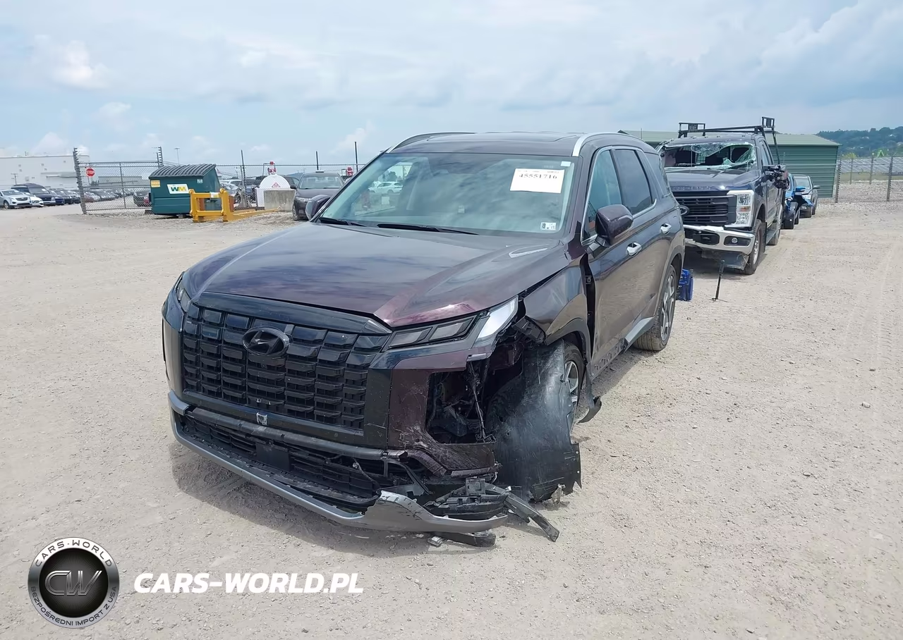 2024 Hyundai Palisade Sel VIN:KM8R4DGE1RU806144 - 2