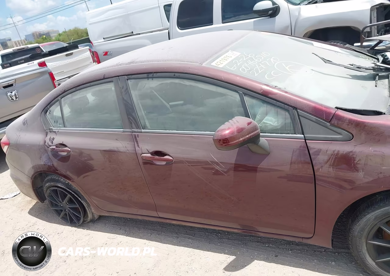 2015 Honda Civic Lx VIN:19XFB2F51FE224770 - 14