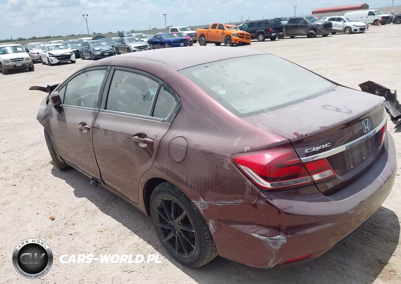 2015 Honda Civic Lx VIN:19XFB2F51FE224770 - 3