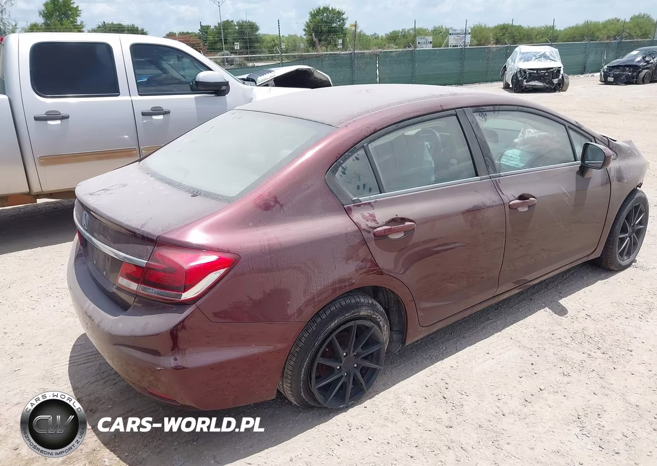 2015 Honda Civic Lx VIN:19XFB2F51FE224770 - 4
