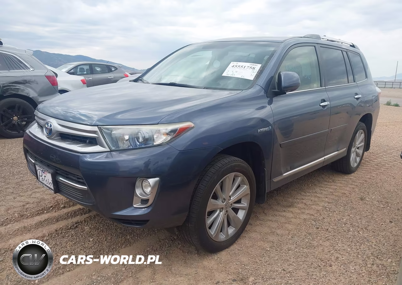 2013 Toyota Highlander Hybrid Limited V6 VIN:JTEDC3EH5D2017505 - 2